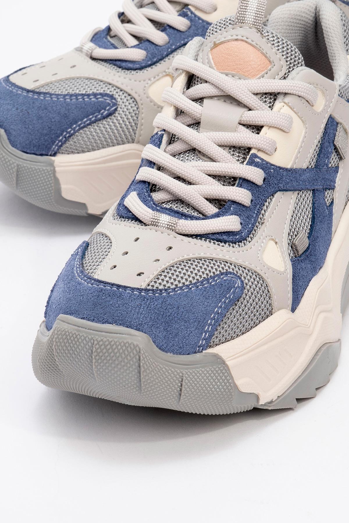 Lecce - Blue Gray Sneaker (Women)
