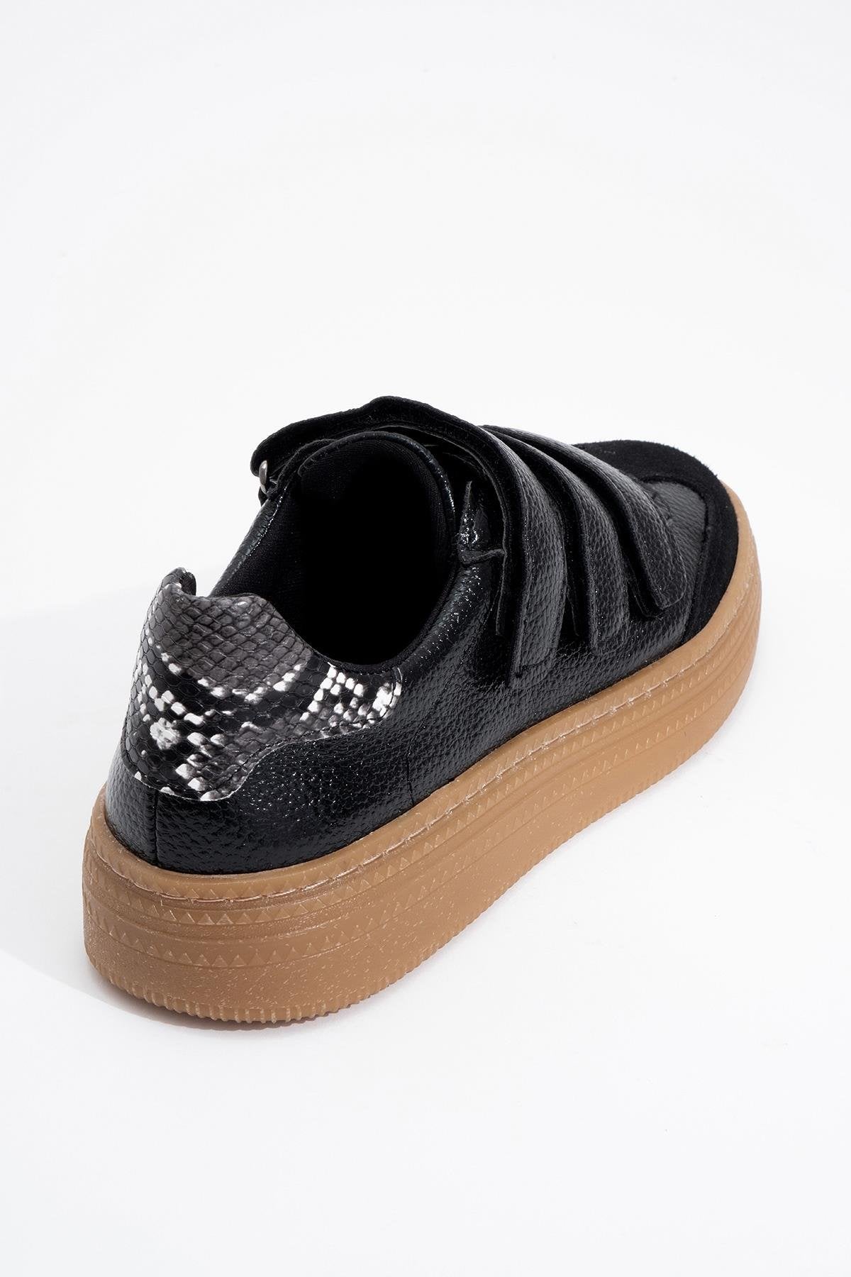 Salva - Zapatillas negras con velcro (Mujer)