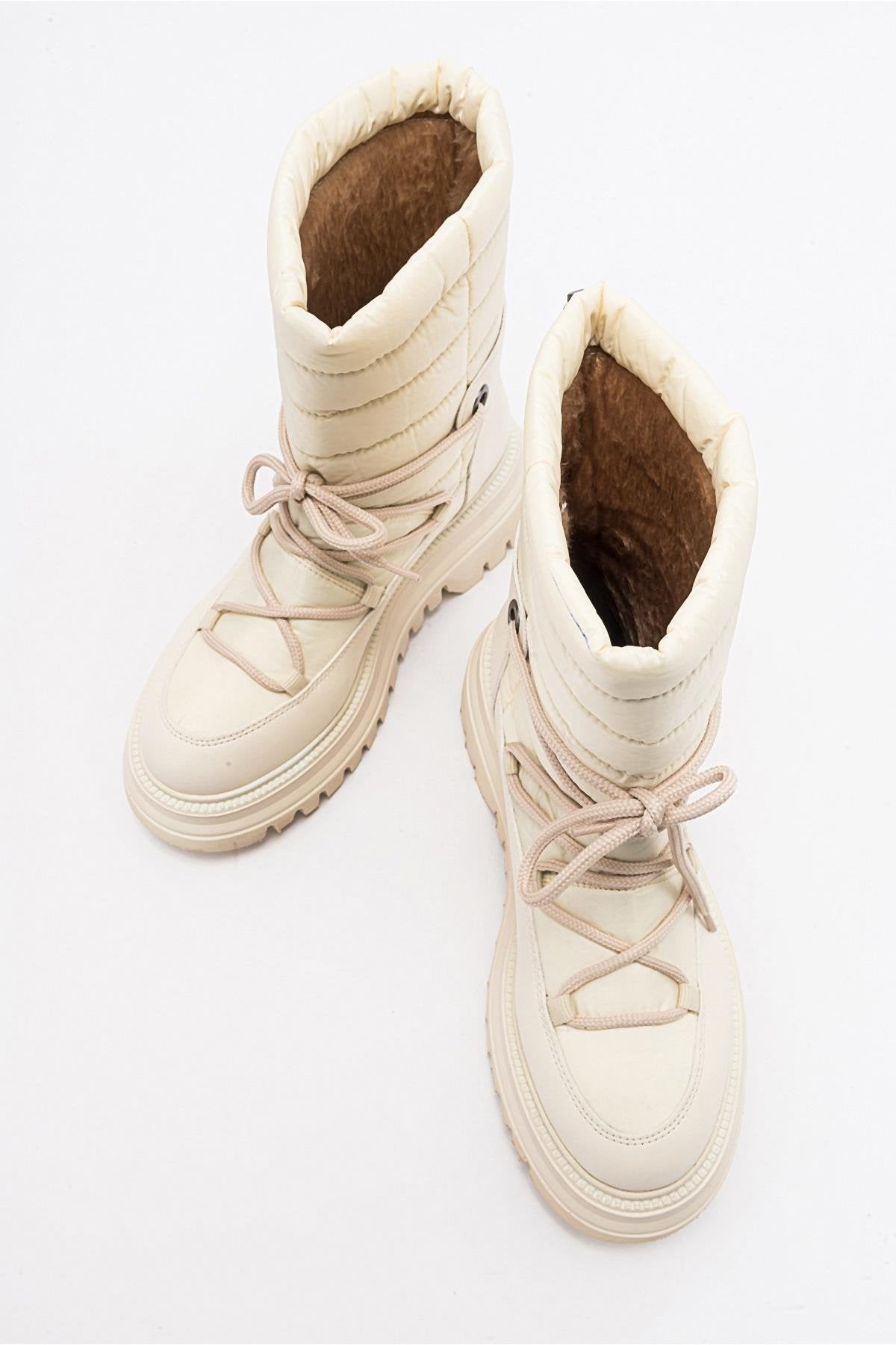 Weld - Bota de nieve beige (Mujer)