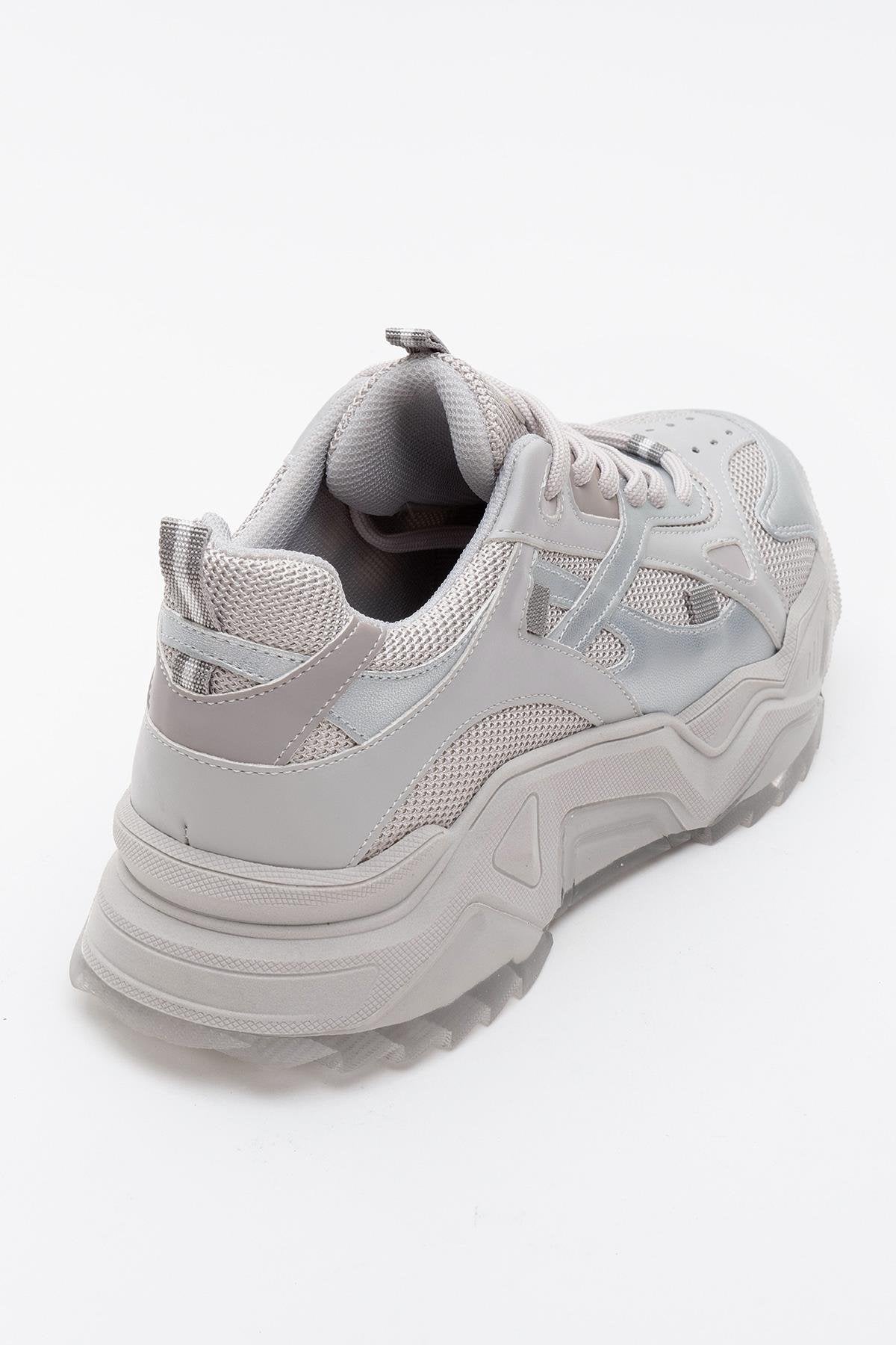 Lecce - Zapatillas Plata Gris (Mujer)