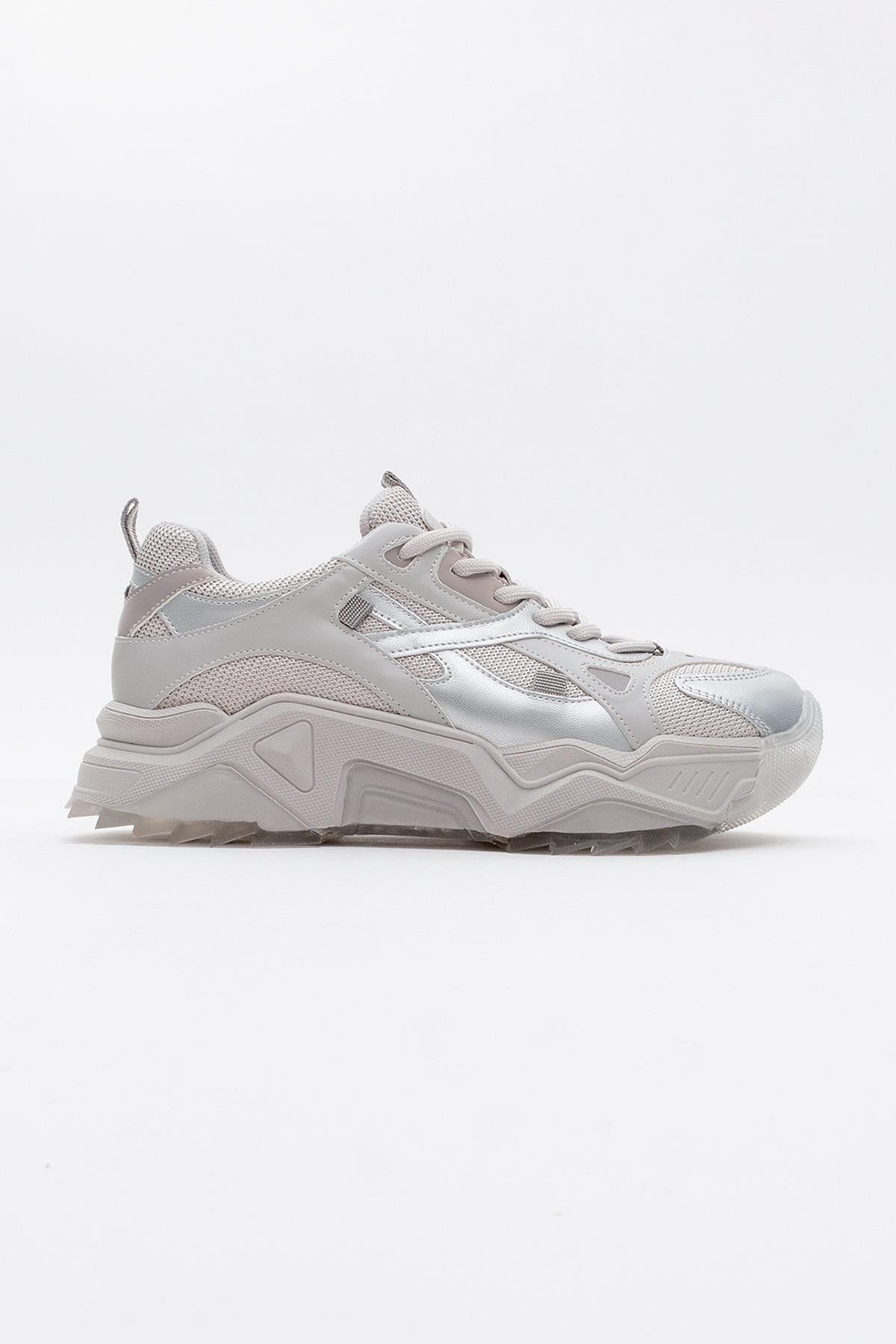 Lecce - Zapatillas Plata Gris (Mujer)