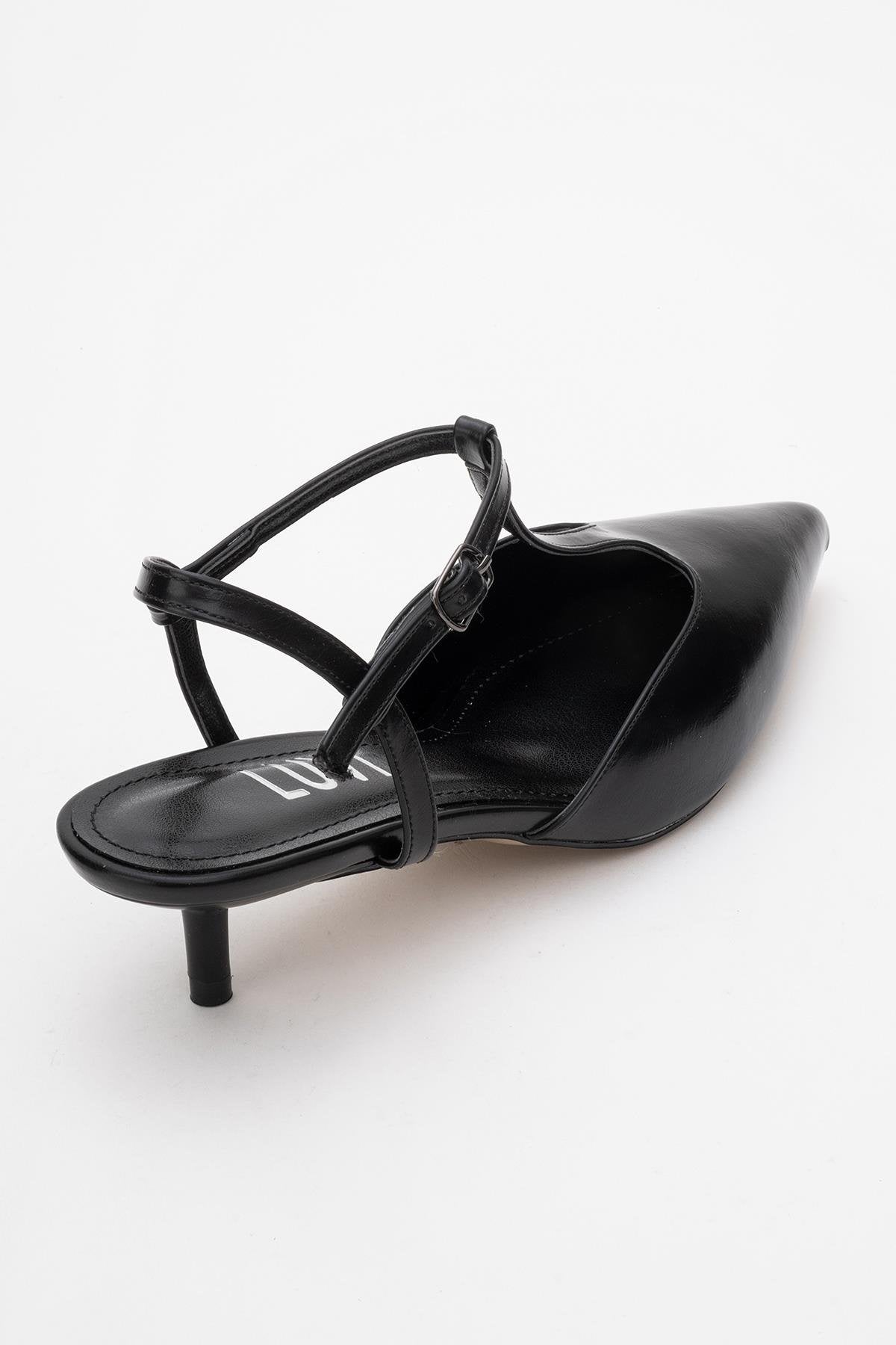 Asher - Zapatilla de tacón destalonada con punta (Mujer)