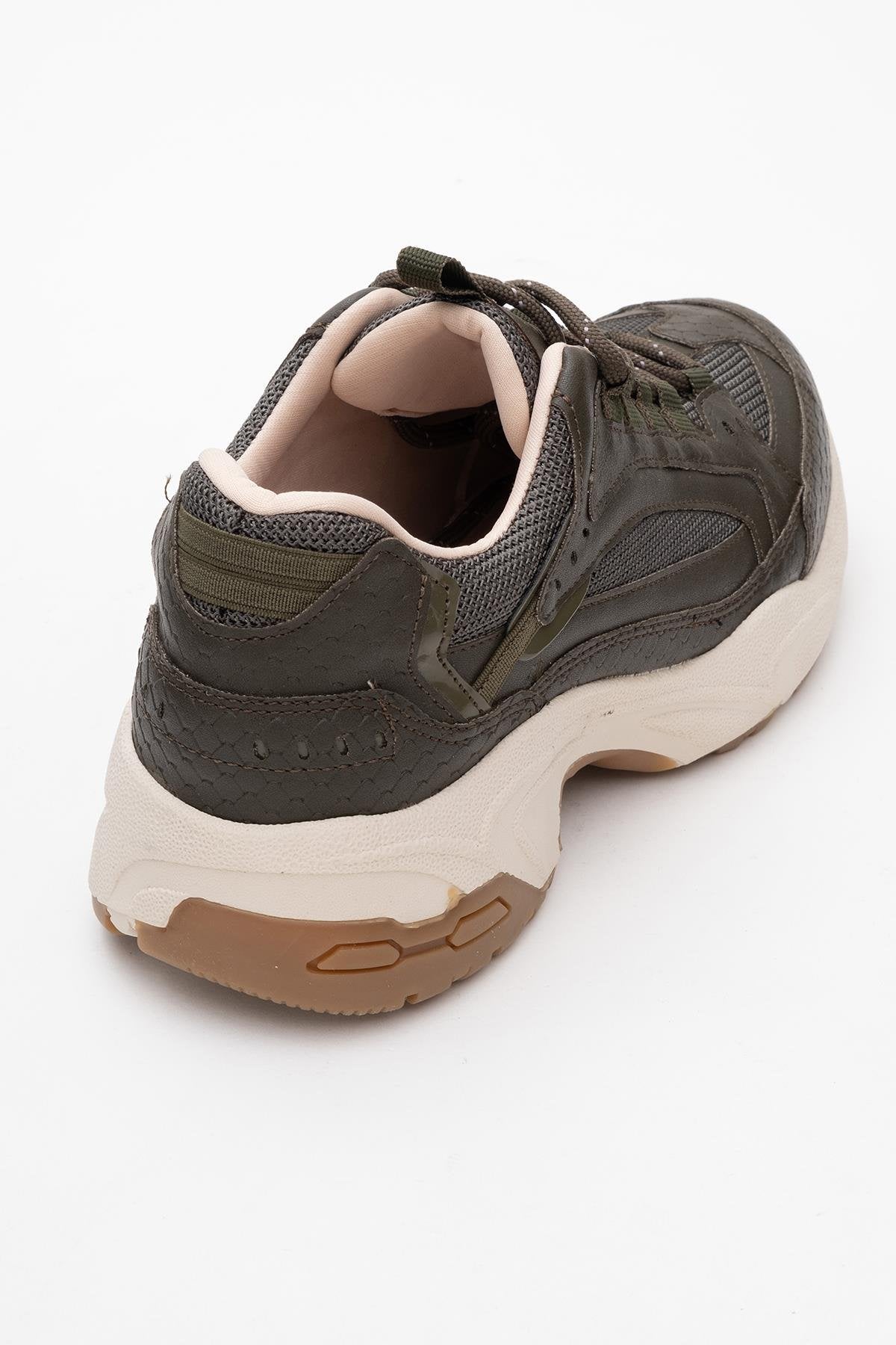 Bambi - Zapatillas de malla estampadas color caqui (Mujer)