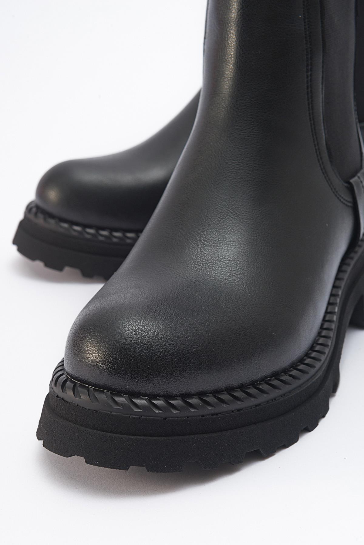 Marly - Botín Chelsea negro (mujer)