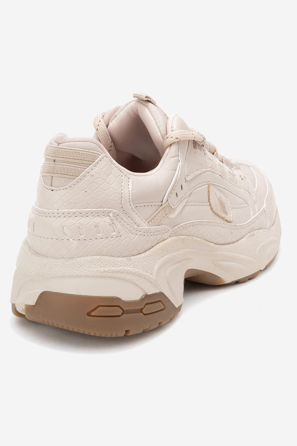 Bambi - Beige Scuba Sneaker (Women)