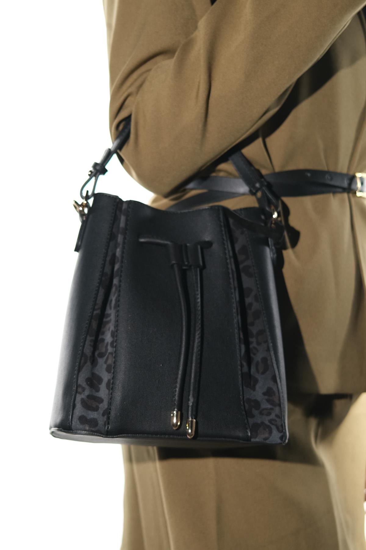 Maralis - Bolso de Hombro Oxford de Cuero (Mujer)