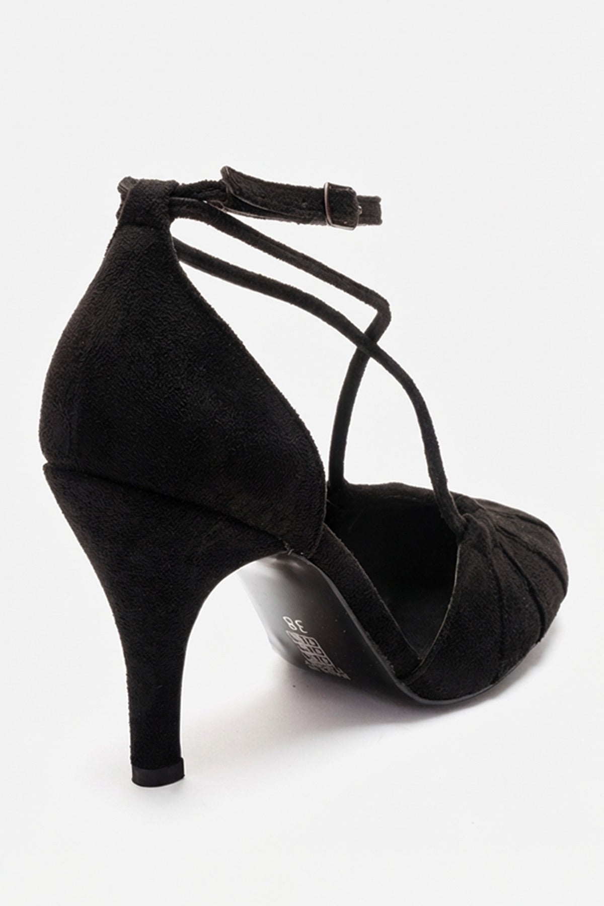 ELIZA - Zapatos de tacón de aguja de ante negro (Mujer)