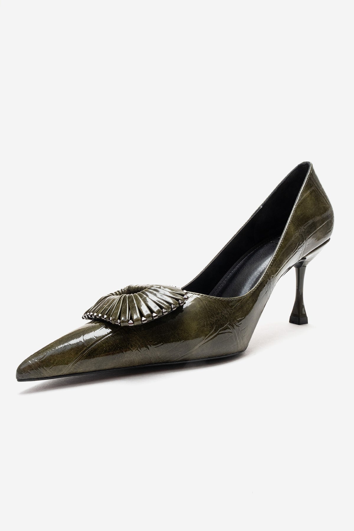 REBEL - Green Stiletto Pump (Women)