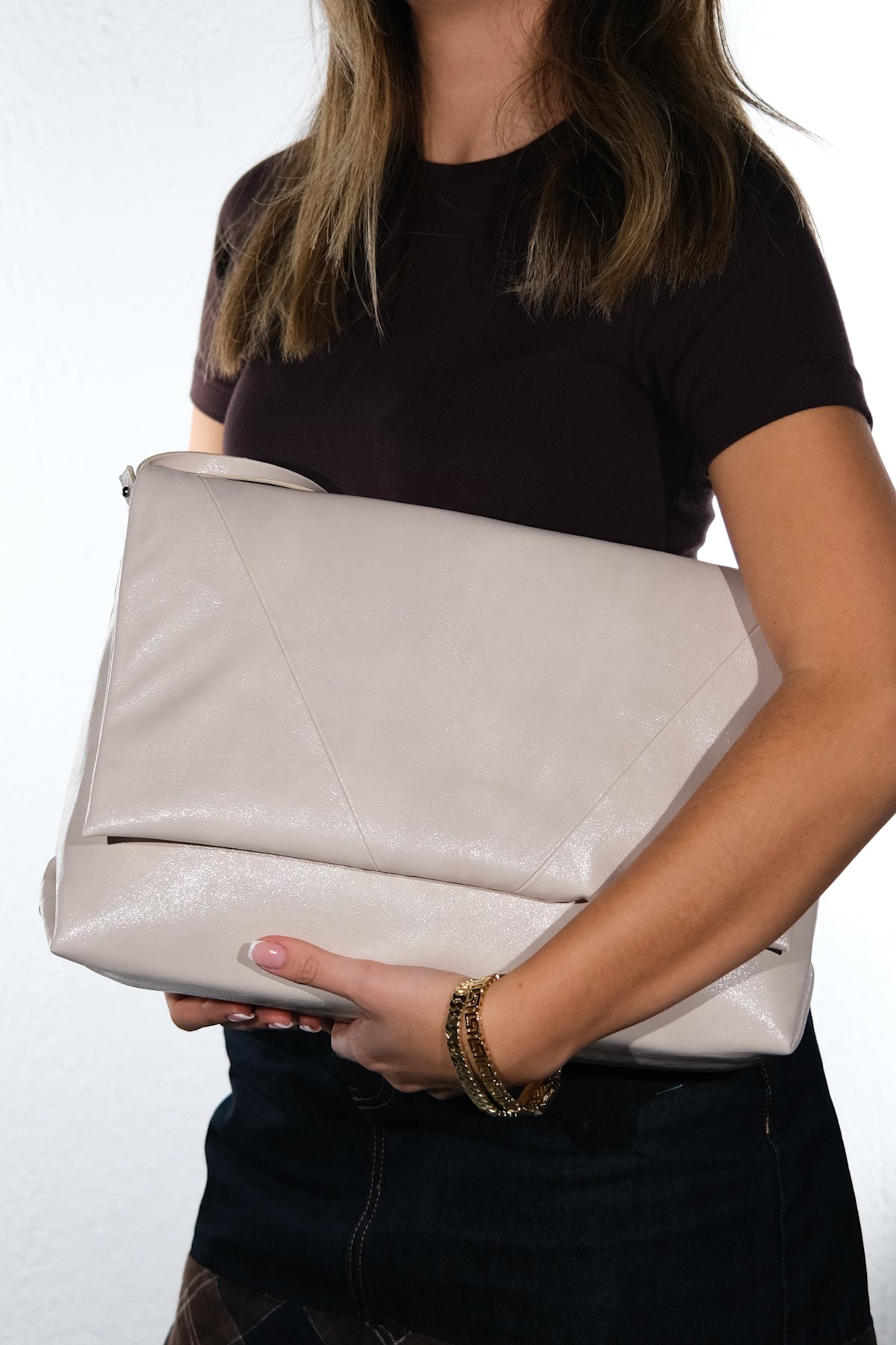 CHELSEA - Beige Shoulder Bag (Women)