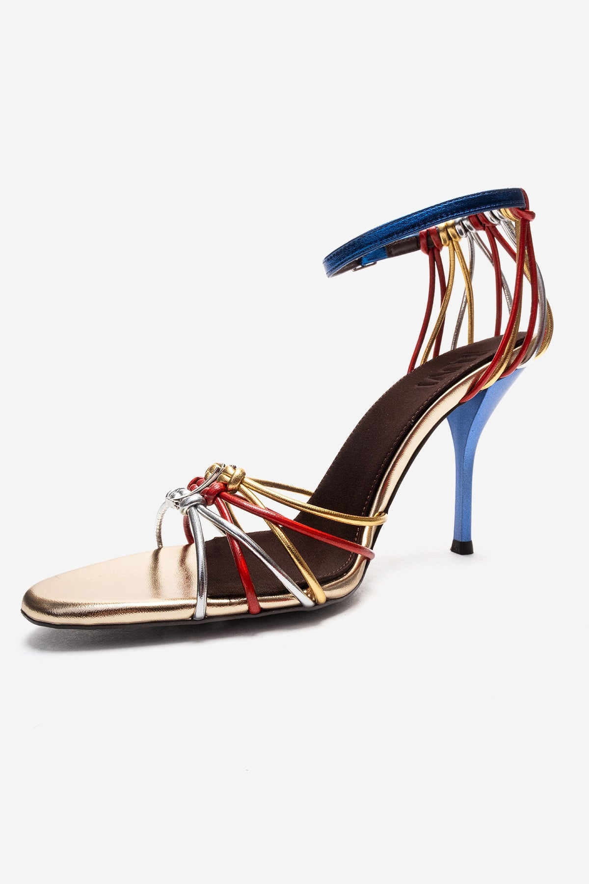 ARONA - Gold Multi Stiletto Heel Shoe (Women)