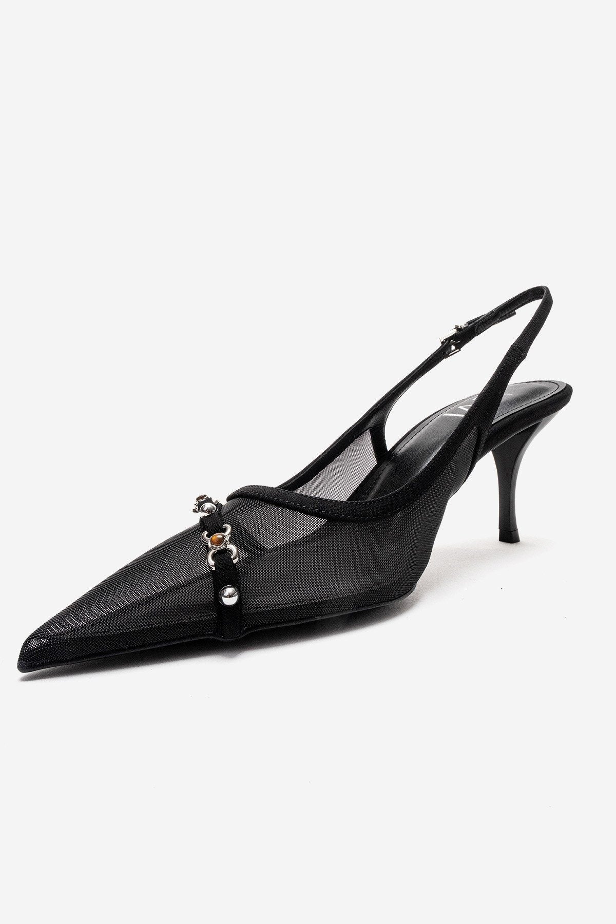 Lioren - Zapatos de tacón de aguja negros (mujer)