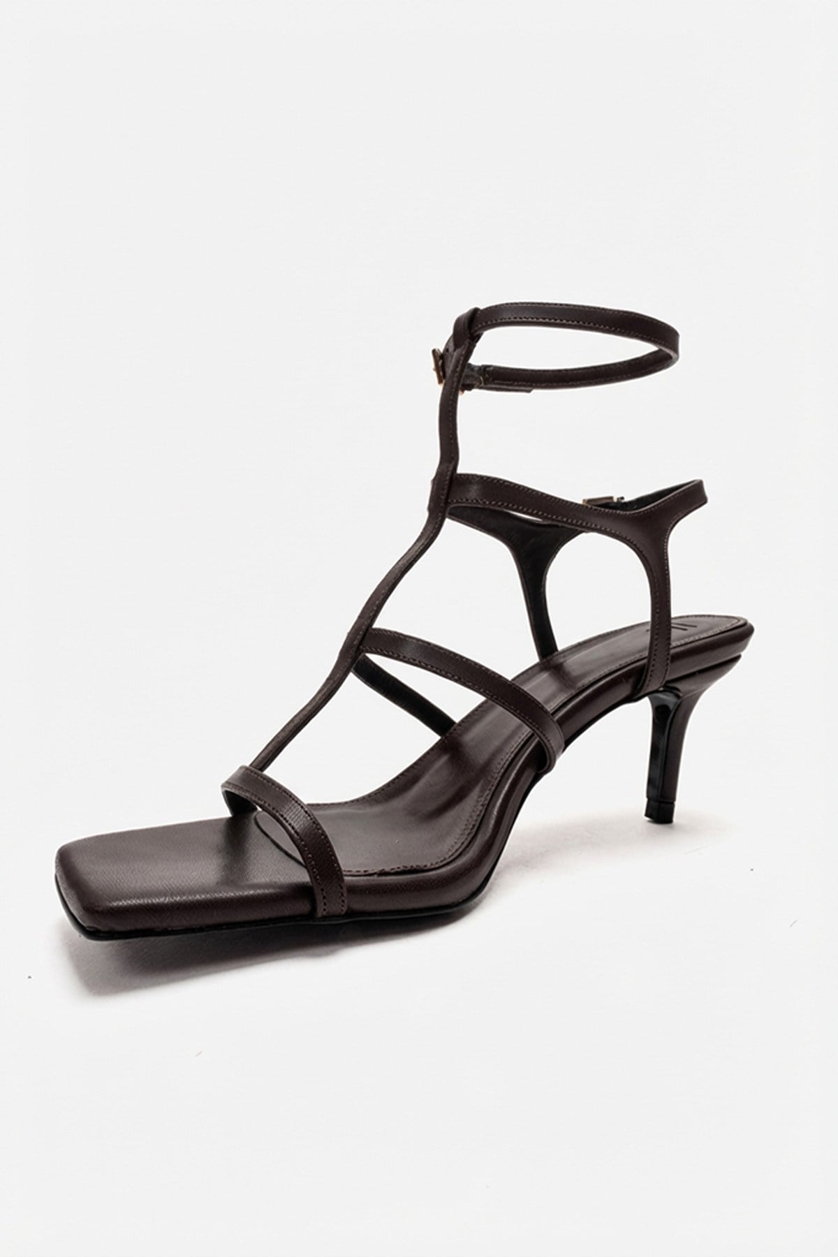 Viento - Brown Stiletto Heel Shoe (Women)