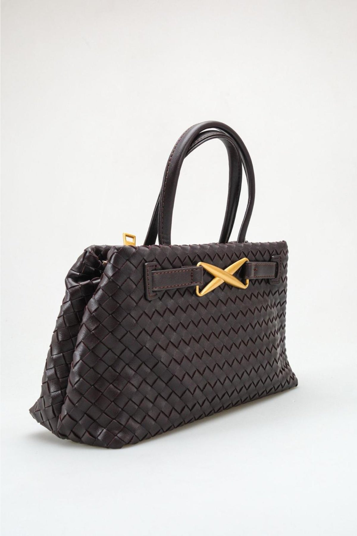 Verona - Dark Brown Top Handle Bag (women)