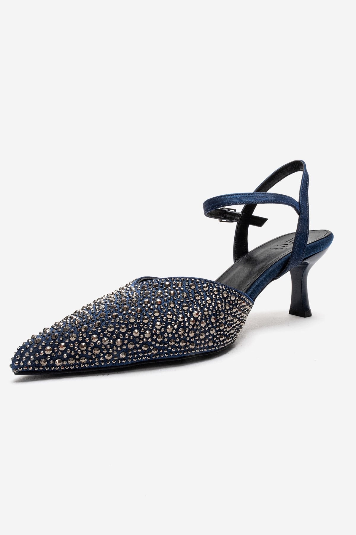 VİLKA - Navy Stiletto Pump (Women)