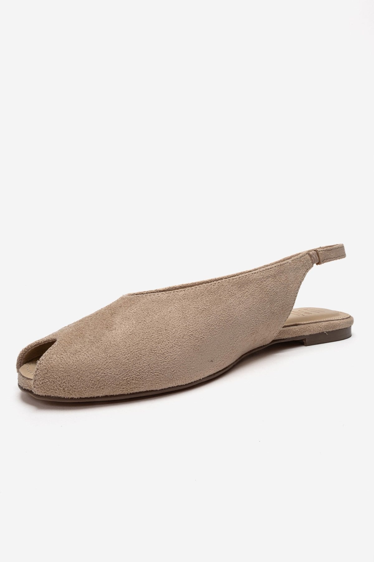 SERINA - Beige Genuine Leather Sandal (Women)