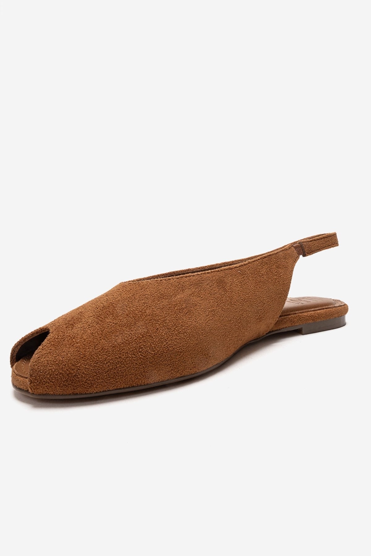 SERINA - Camel Genuine Leather Sandal (Women)