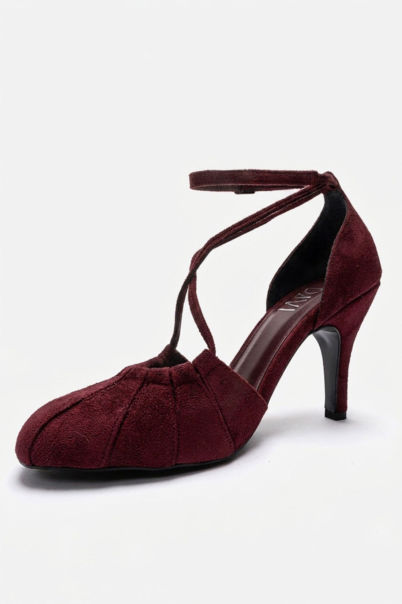 Eliza - Burgundy Suede Stiletto Pump (Women)