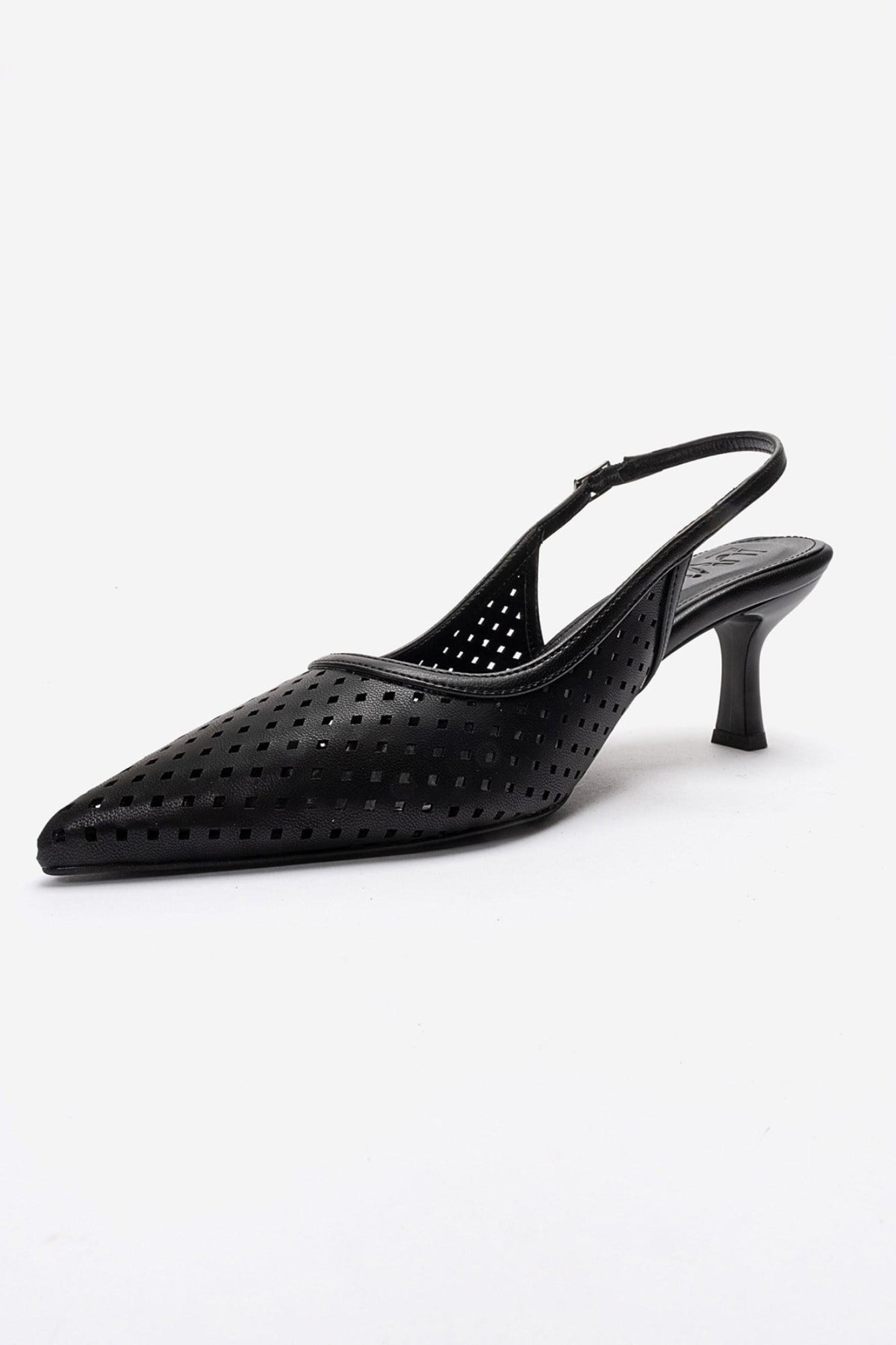 UVIEN - Black Stiletto Pump (Women)