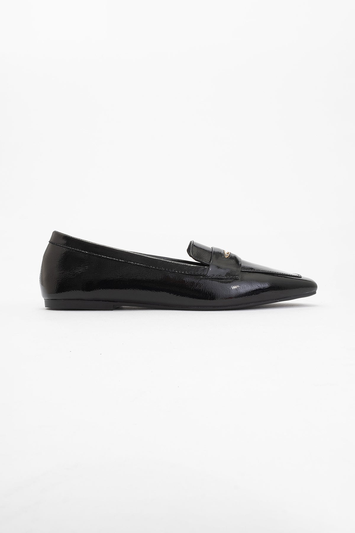 Iridessa - Black Patent Leather Loafers (Women)
