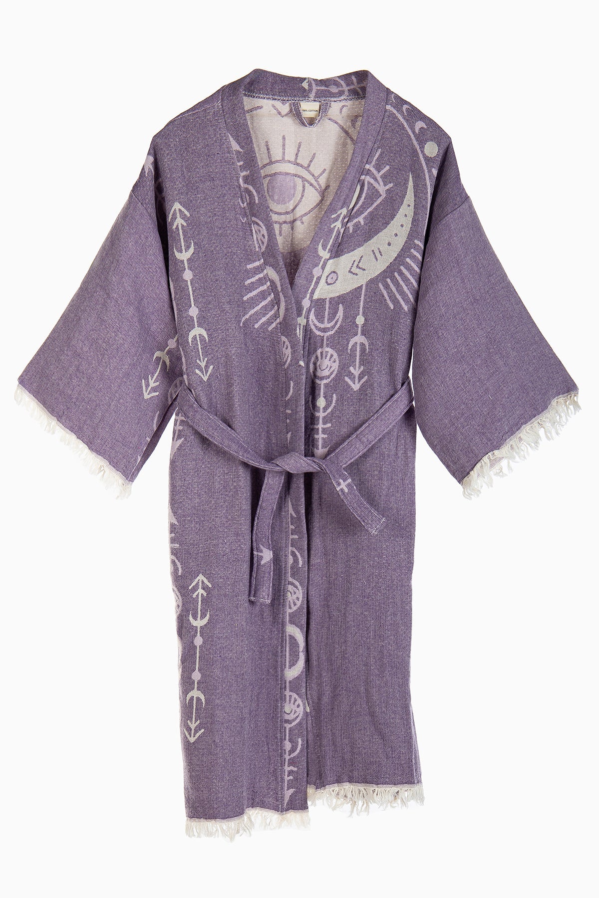 Luna - Purple Moon Handmade Kimono
