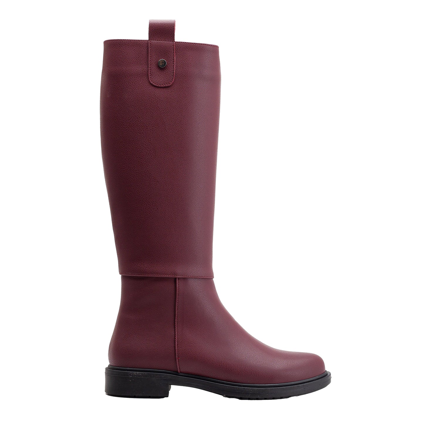 Maeve - Burgundy Knee High Rain Boots