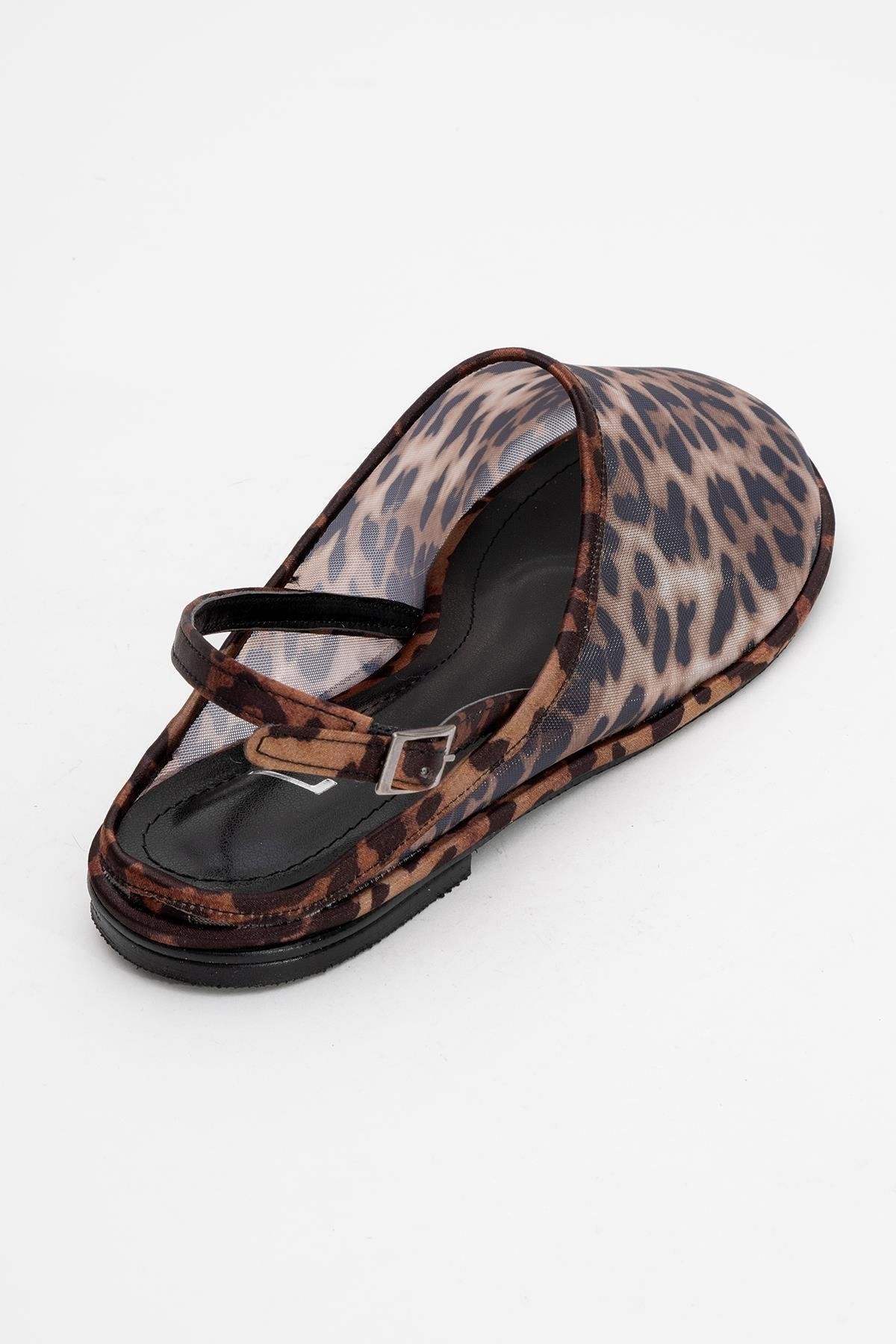 Shen Leopard Mesh Sandal (Women)
