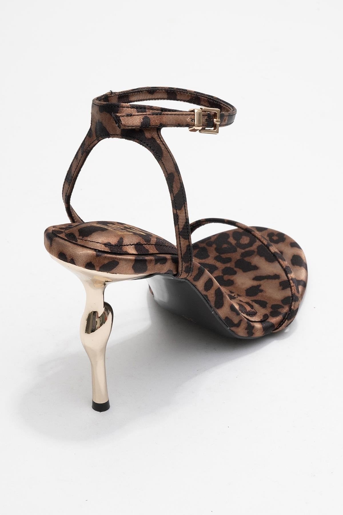 Tacón de aguja con una tira Jasmin Leopard (mujer)