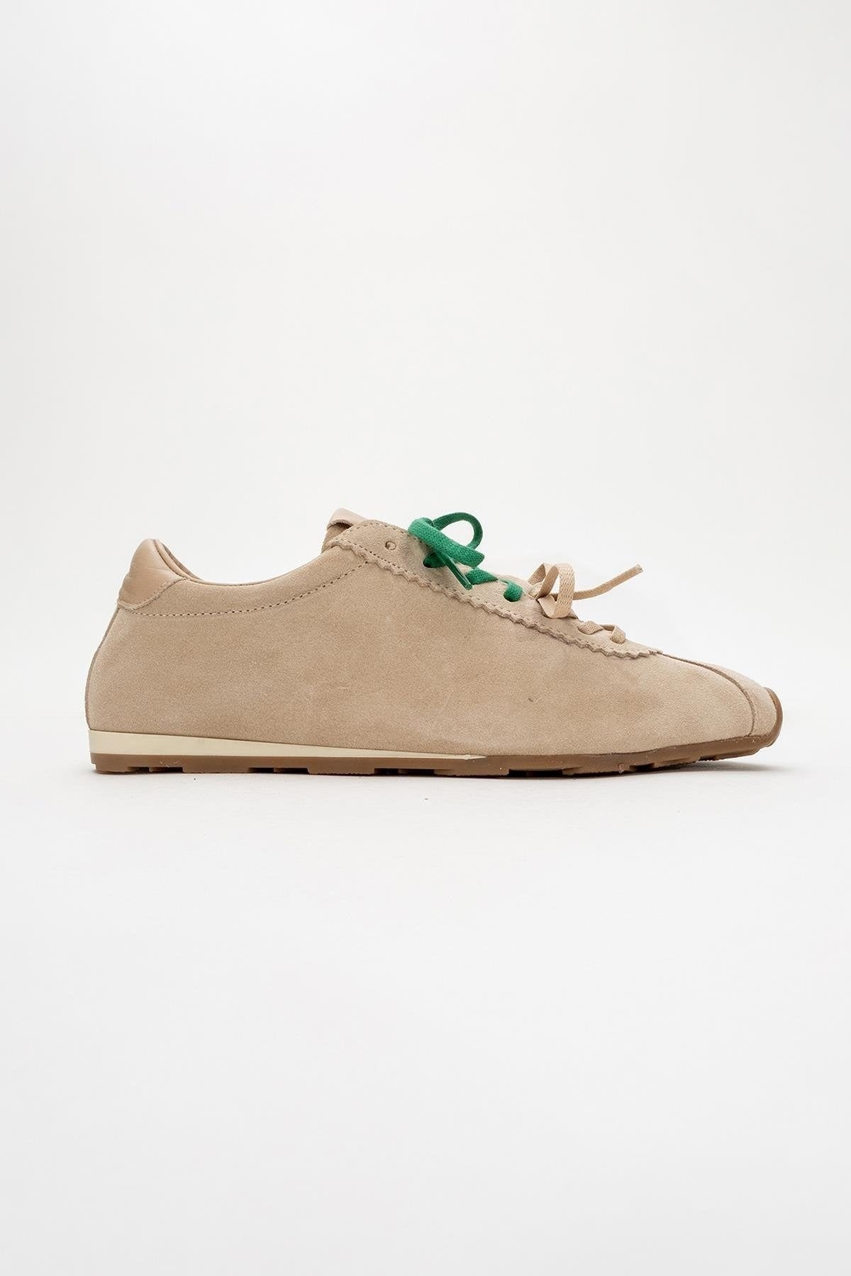Crea - Zapatillas de cuero beige (Mujer)