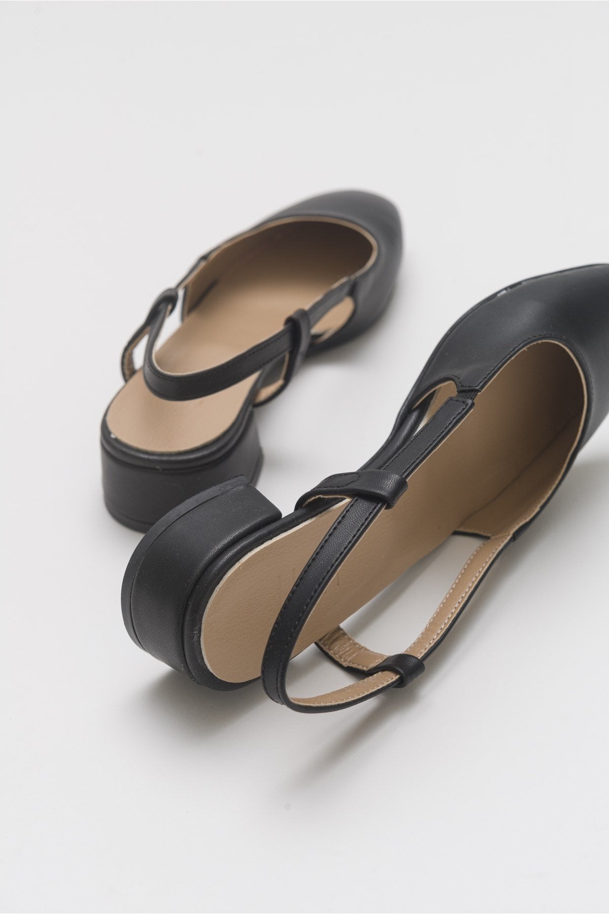 Siena Black Block Heel Sandal (Women)