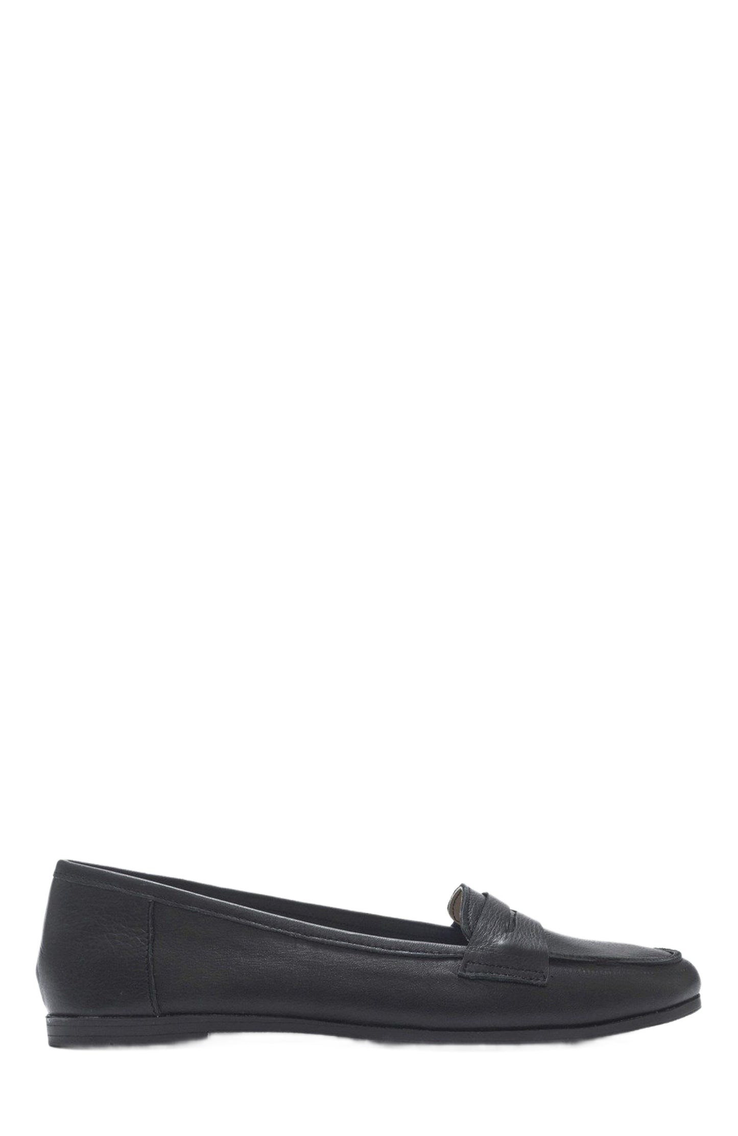 Dorothy - Black Leather Loafers