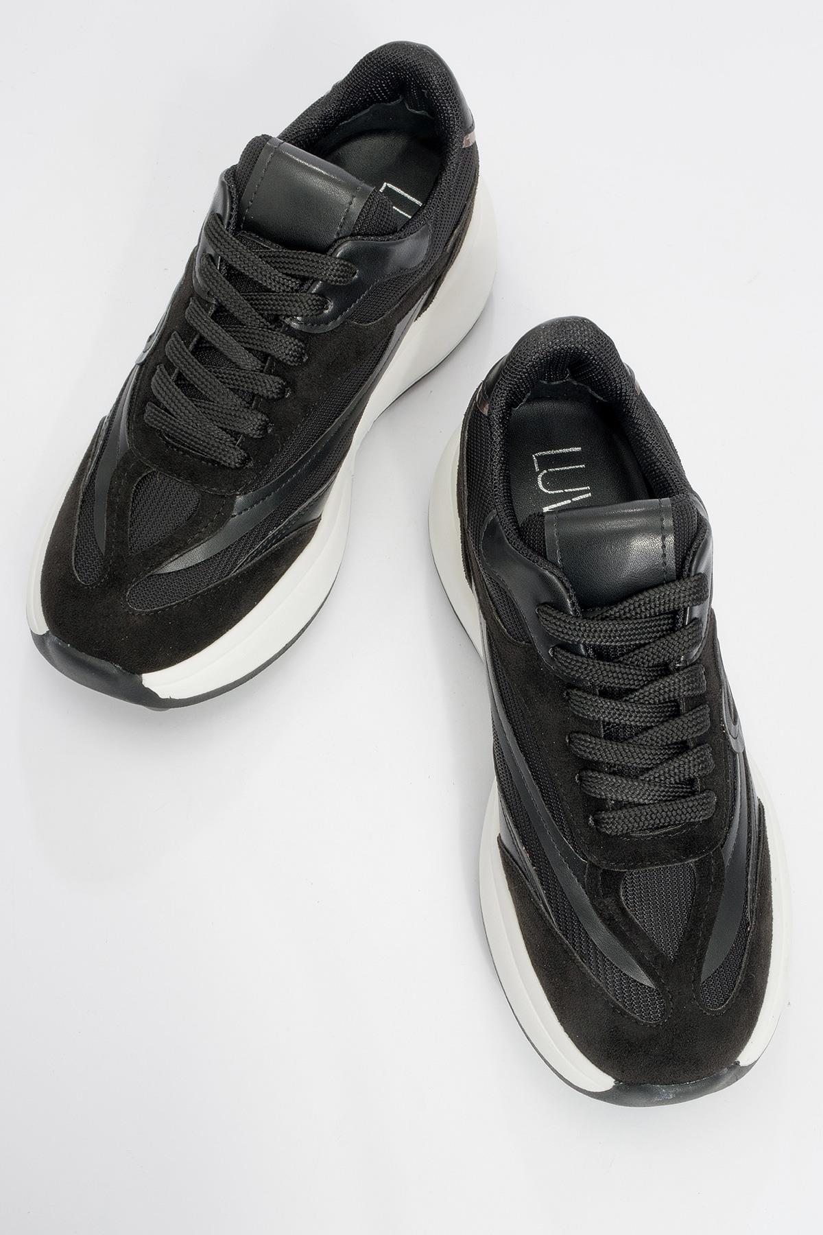 Belmon - Zapatillas Negras (Mujer)