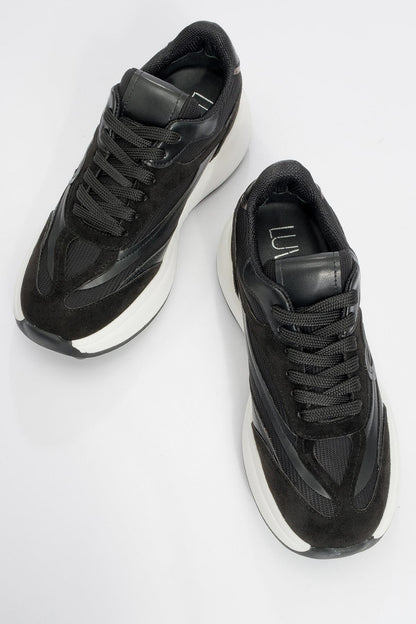 Belmon - Zapatillas Negras (Mujer)