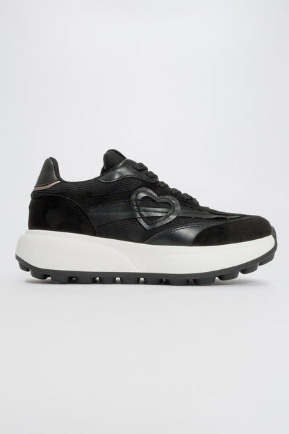 Belmon - Zapatillas Negras (Mujer)