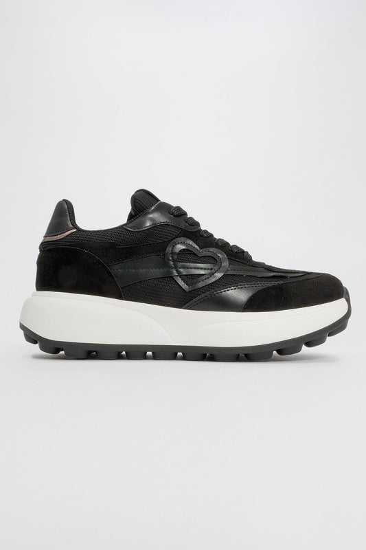 Belmon - Zapatillas Negras (Mujer)