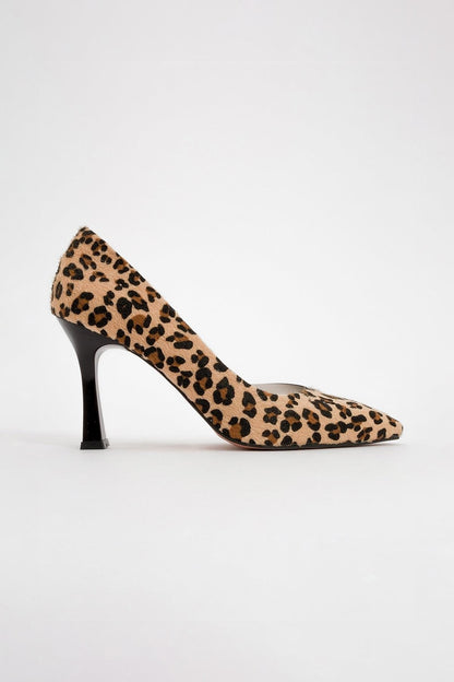 Ursula - Leopard Pointed Toe Pump (Women)