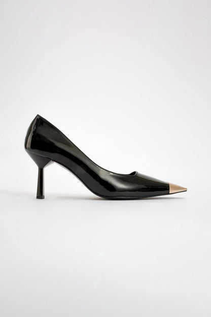 Moanda - Black Stiletto Pump (Women)
