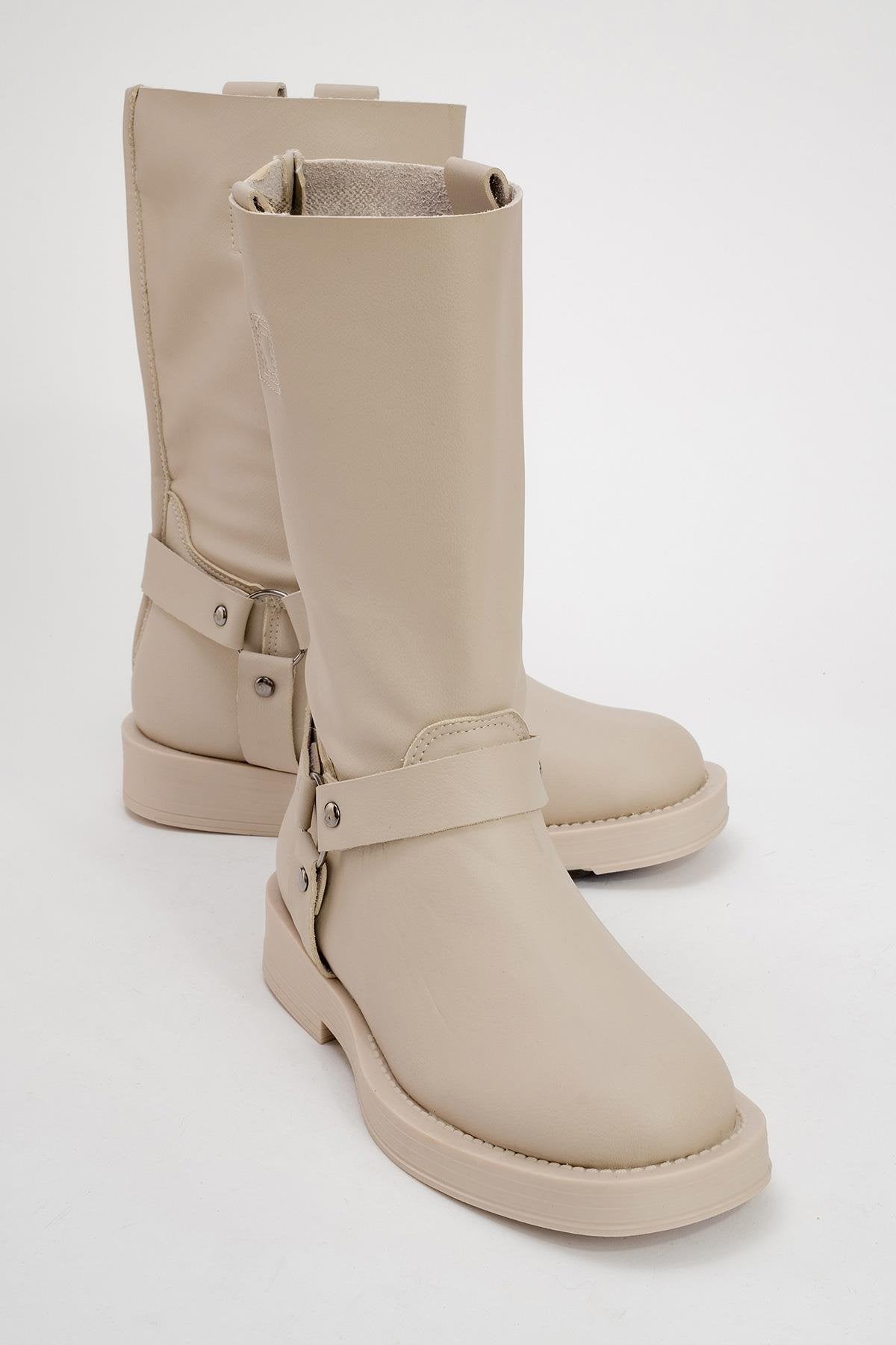Solva - Bota Beige (Mujer)