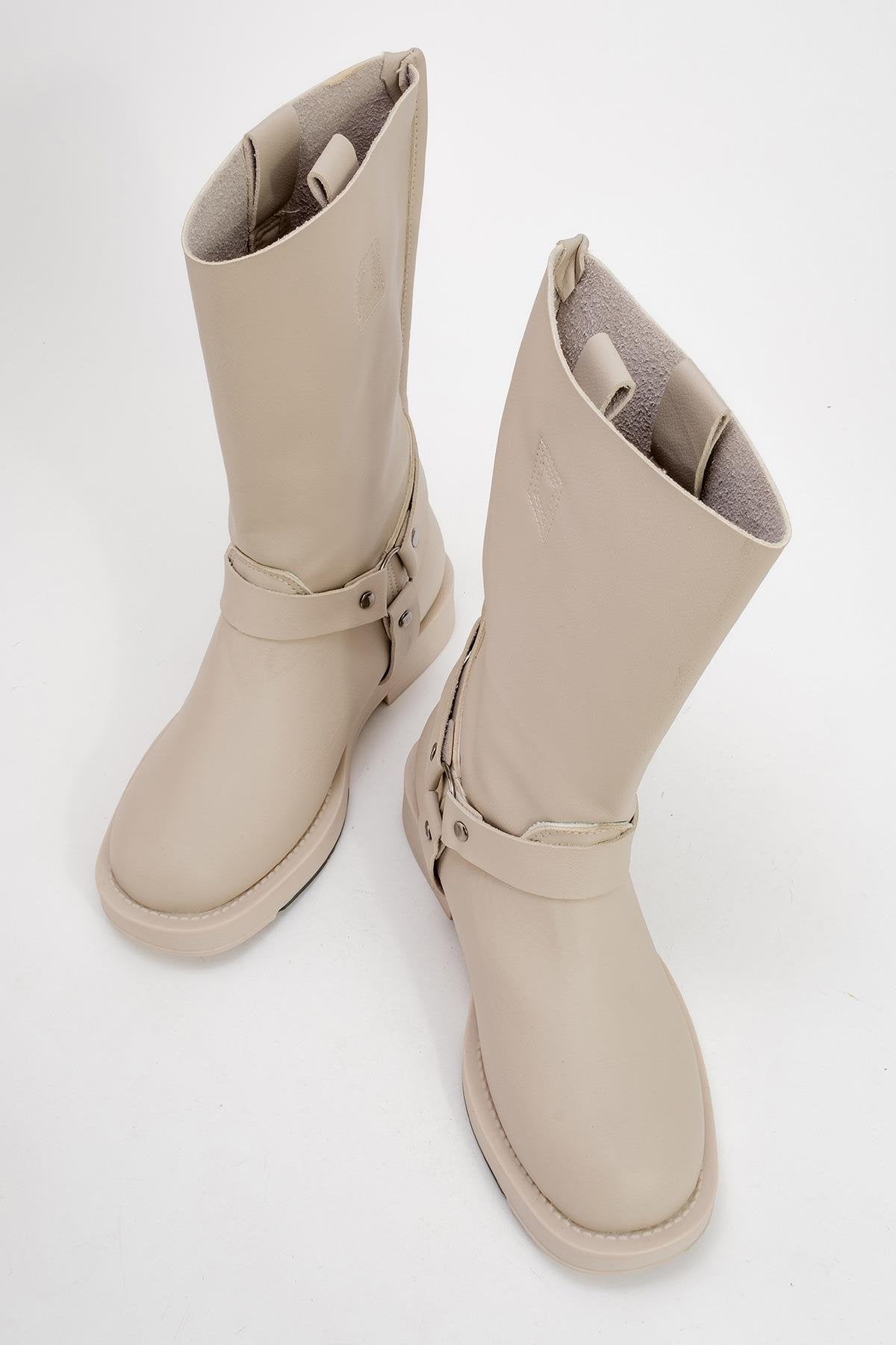 Solva - Bota Beige (Mujer)