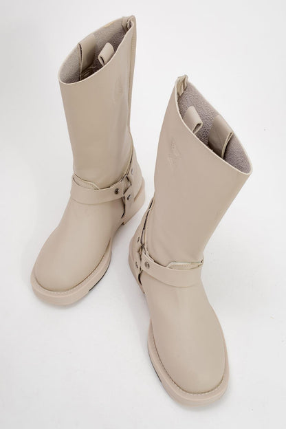 Solva - Bota Beige (Mujer)