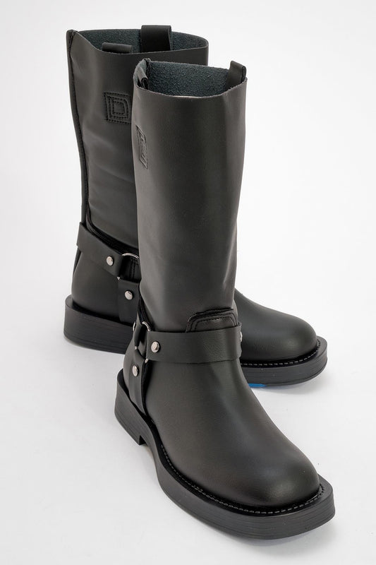 Solva - Bota Negra (Mujer)