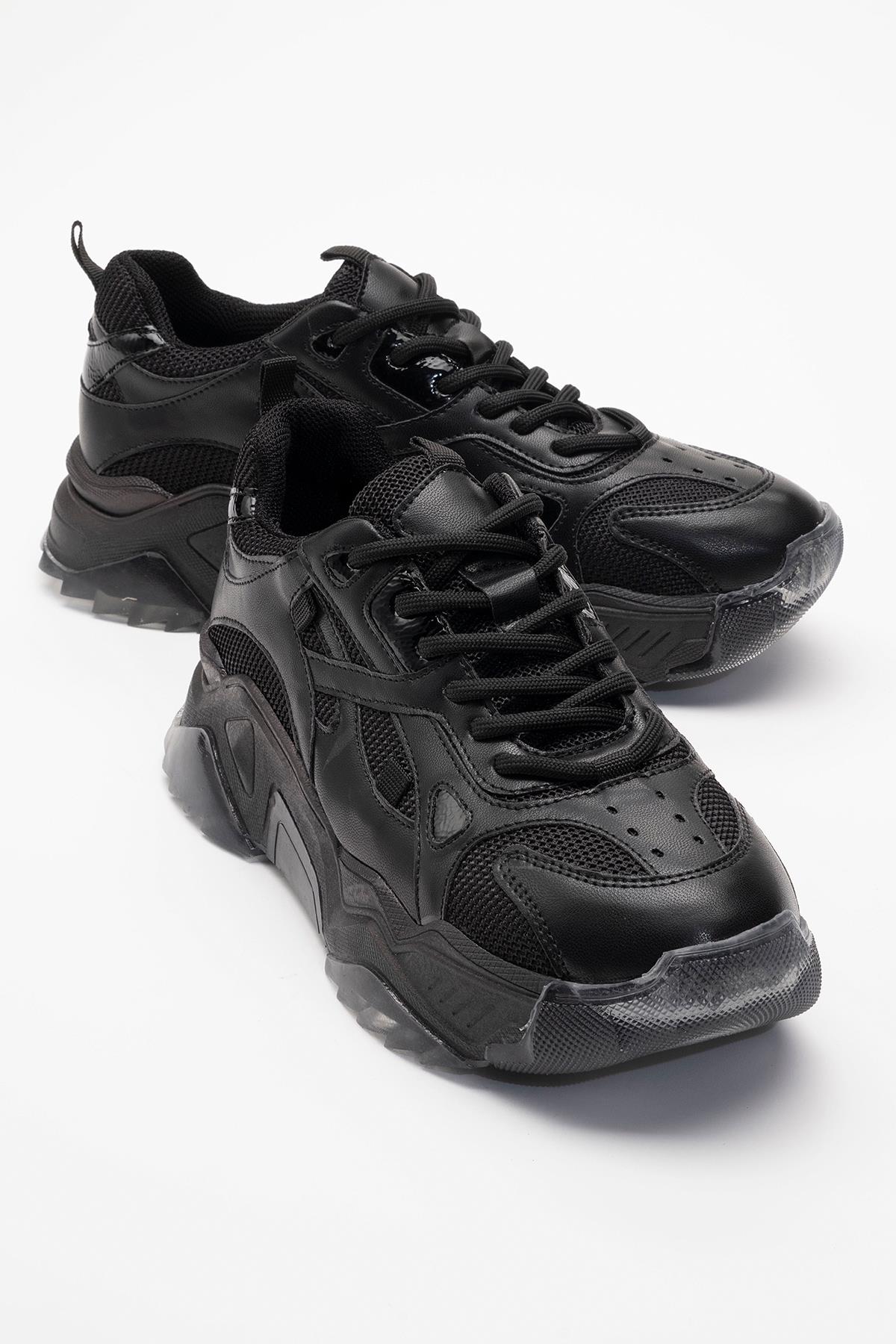 Lecce - Zapatillas Negras (Mujer)