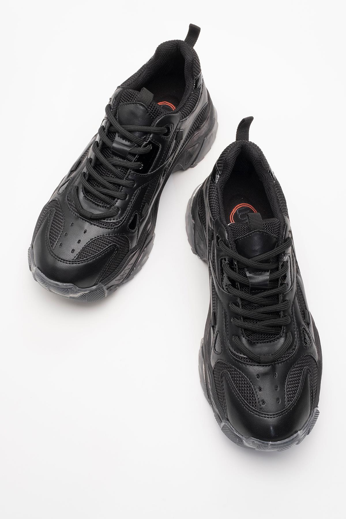 Lecce - Zapatillas Negras (Mujer)