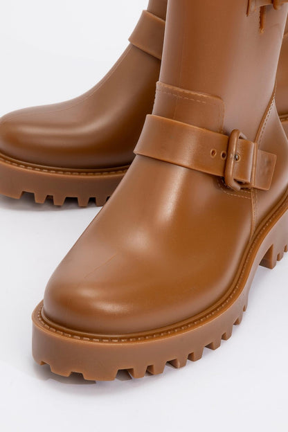Zone - Bota de lluvia Cognac (Mujer)