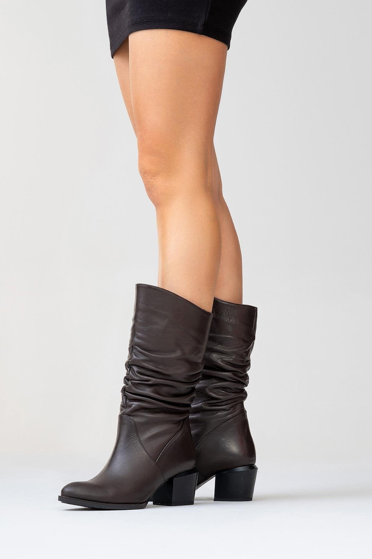 Soule - Bota de Cuero Marrón (Mujer)
