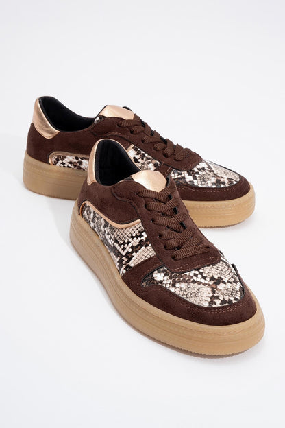 Montero - Zapatillas Marrones (Mujer)