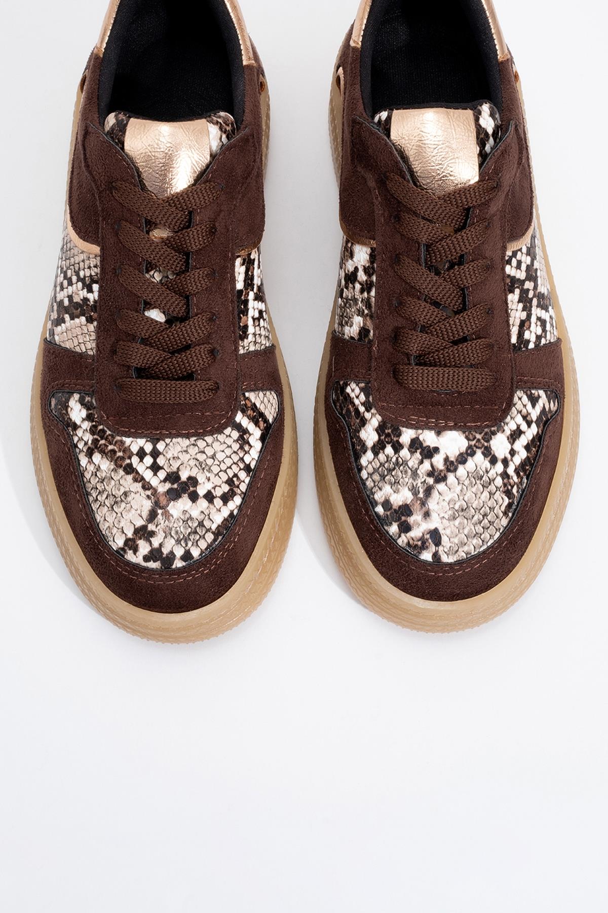 Montero - Zapatillas Marrones (Mujer)