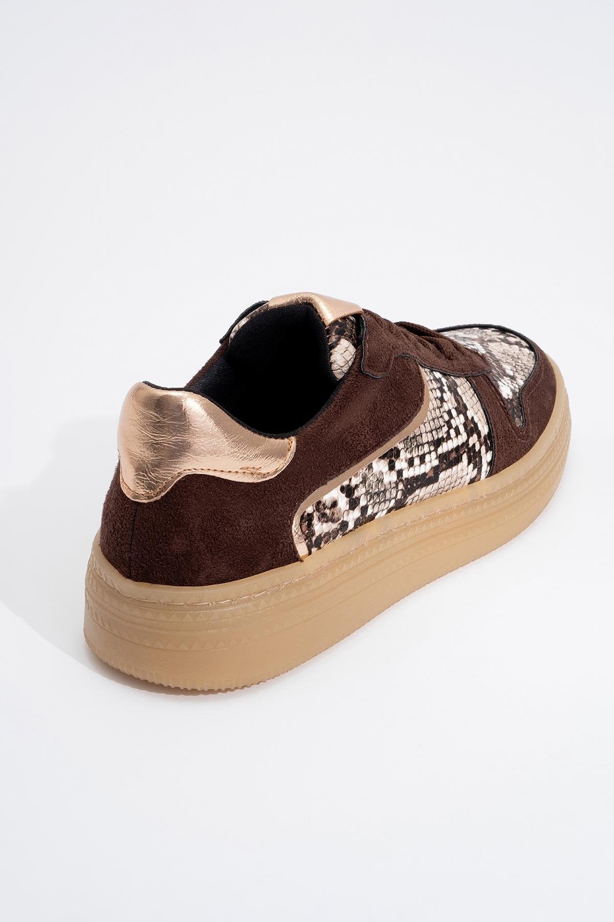 Montero - Zapatillas Marrones (Mujer)