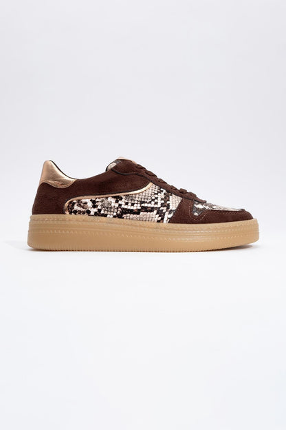 Montero - Zapatillas Marrones (Mujer)