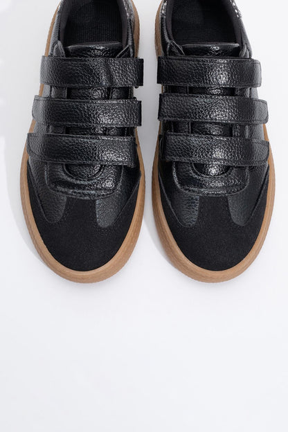 Salva - Zapatillas negras con velcro (Mujer)