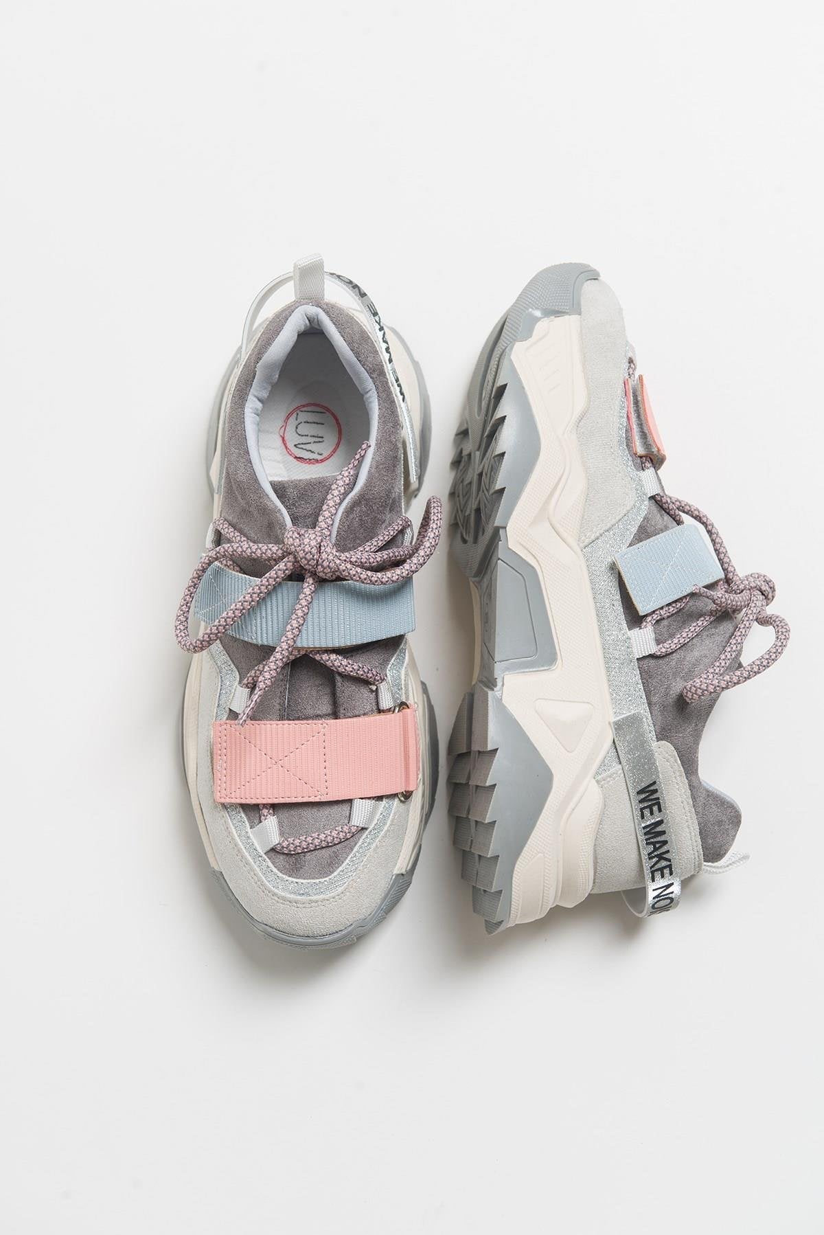 Lulen - Zapatillas deportivas de velcro multi hielo (Mujer)